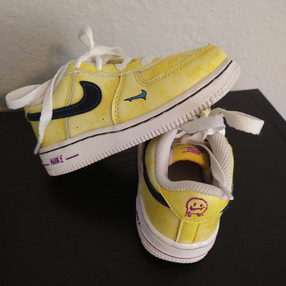 Toddler Nike Air Force 1 Low Peace Love & Basketball